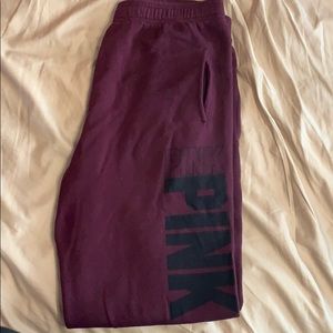 Pink brand sweatpants